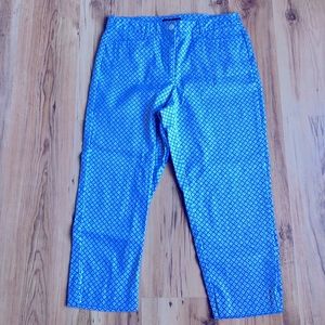 COUNTERPARTS Capri Pants Blue Size 8 Women’s